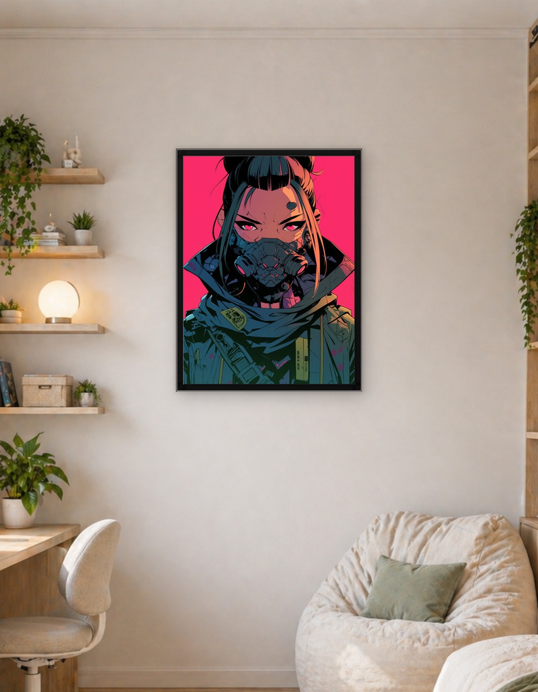 Cyberpunk Female Warrior - 7567049