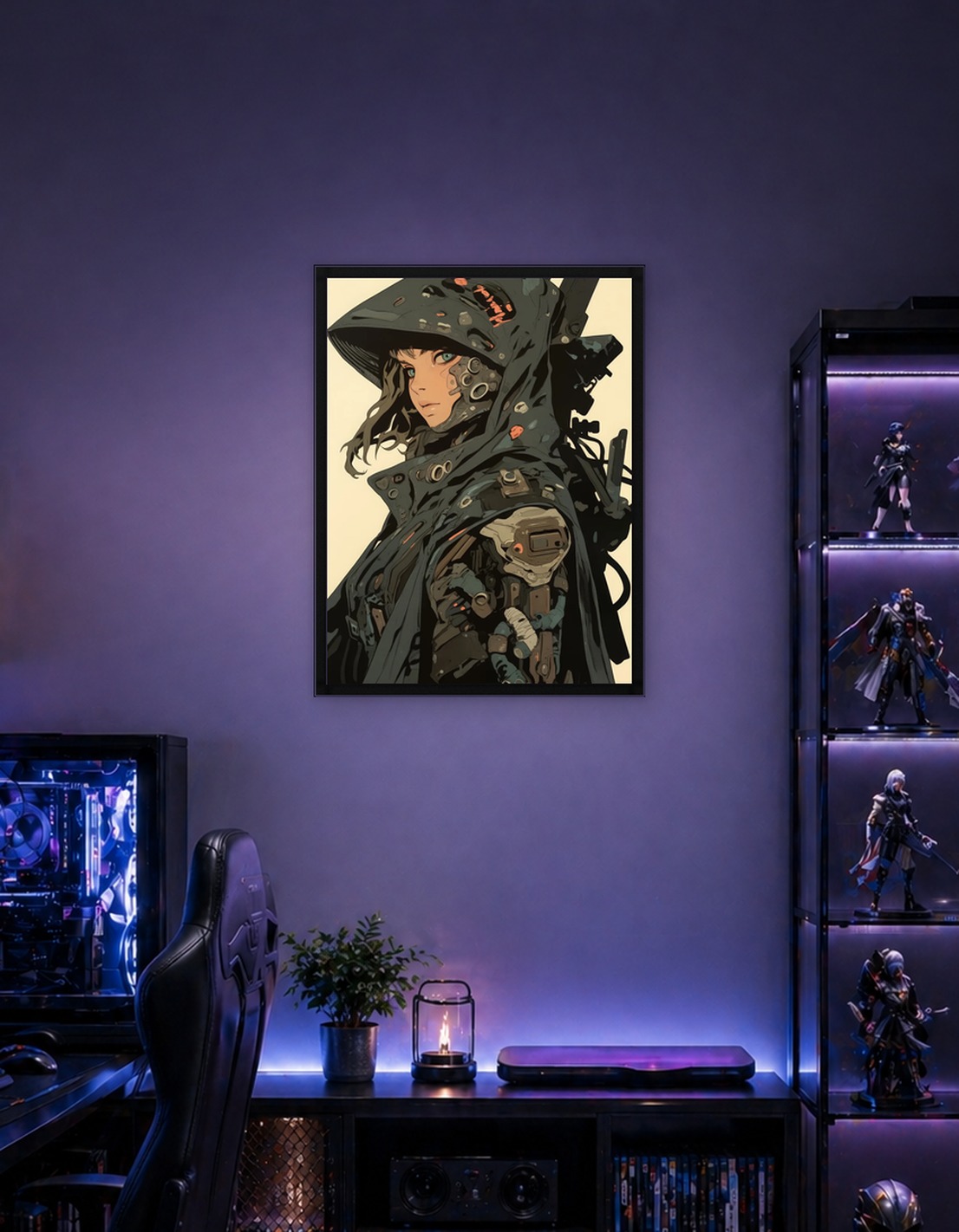 Cyberpunk Female Warrior - 7568031