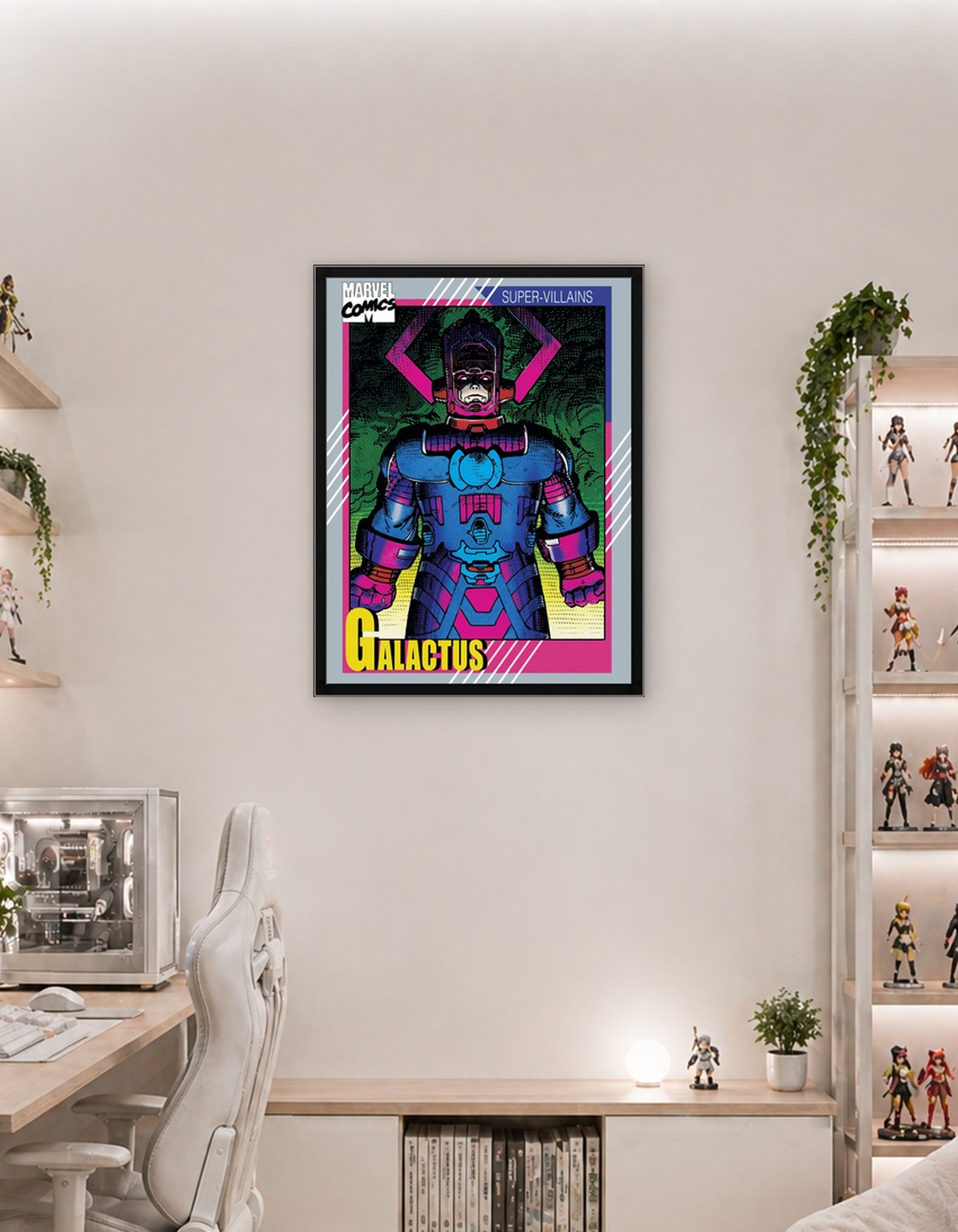 Galactus Retro Trading Card
