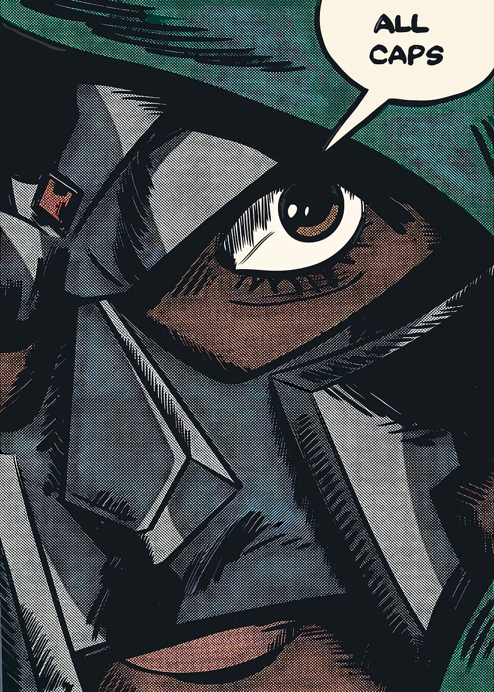 Comic Book Close-Up: Armored Character
