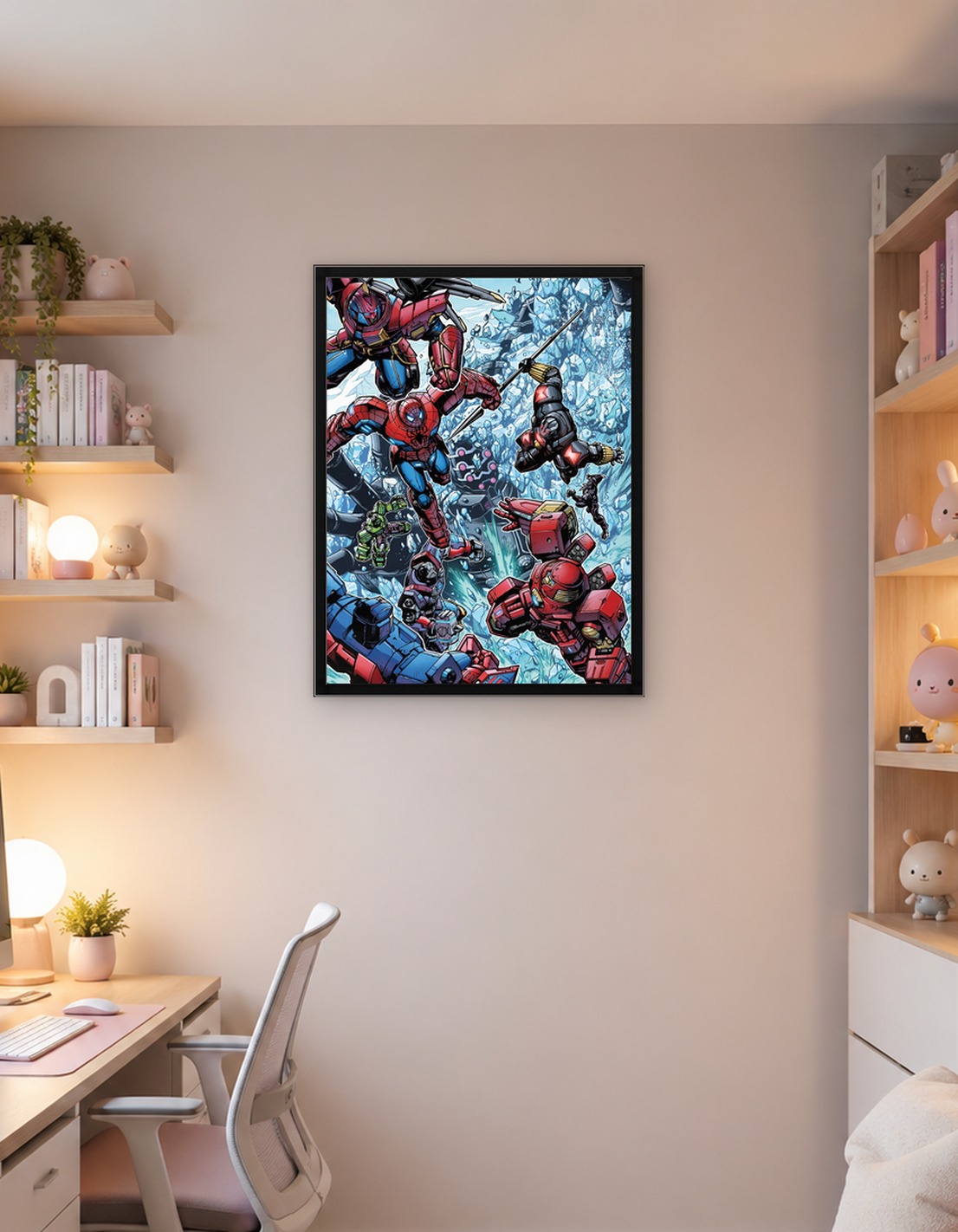 Comics Avengers in Mech Suits
