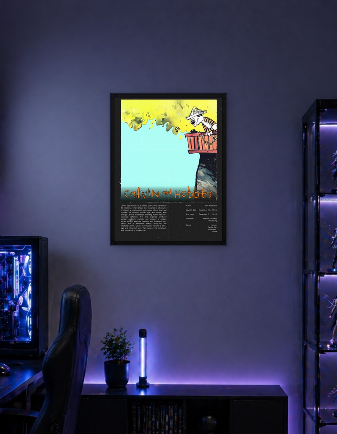 Calvin and Hobbes Comic Art - 9583014