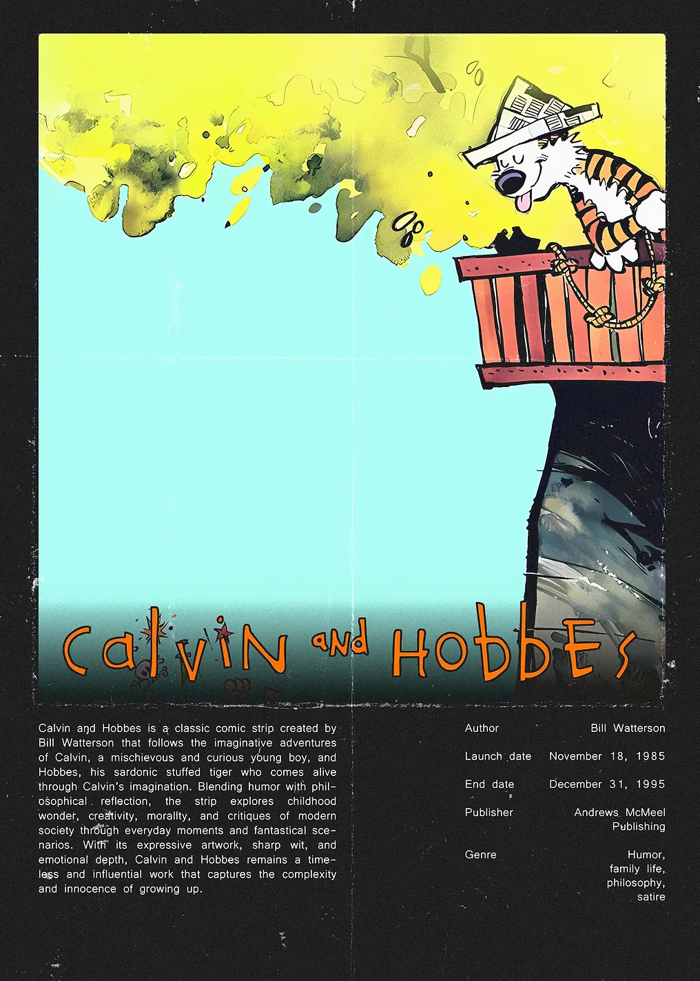 Calvin and Hobbes Comic Art - 9583014