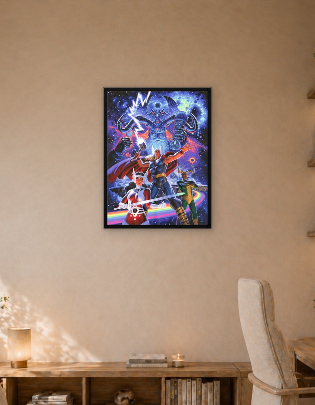 Cosmic Rainbow Thor