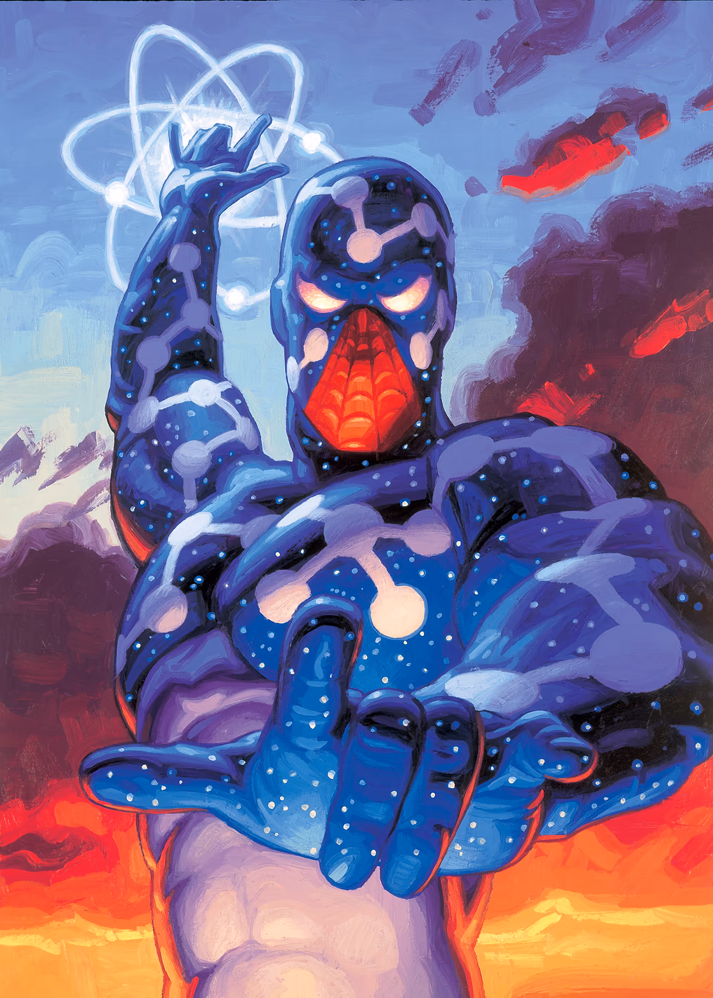 Cosmic Spider-Man Heroic Pose