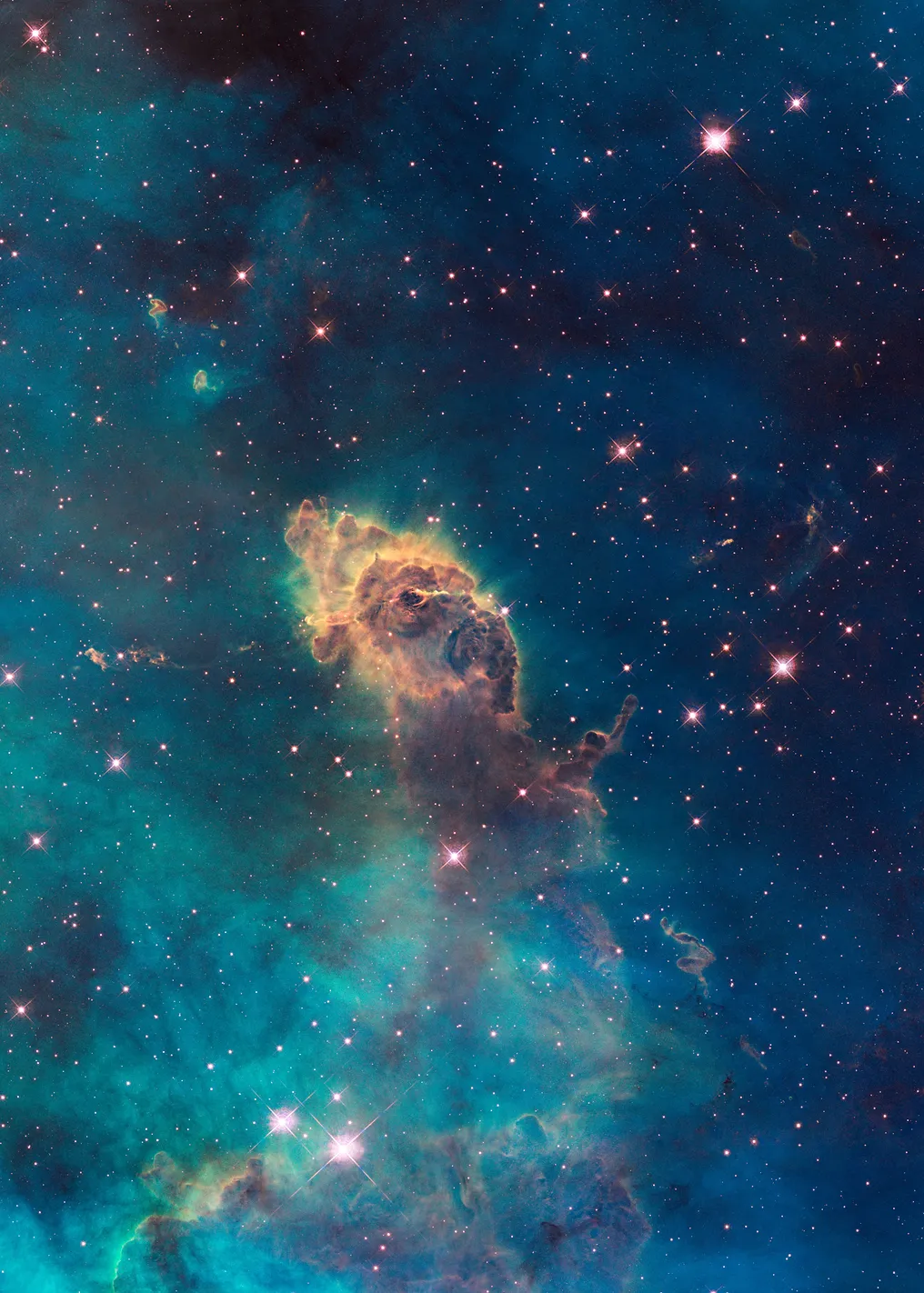 Cosmic Nebula with Stars - 8321284
