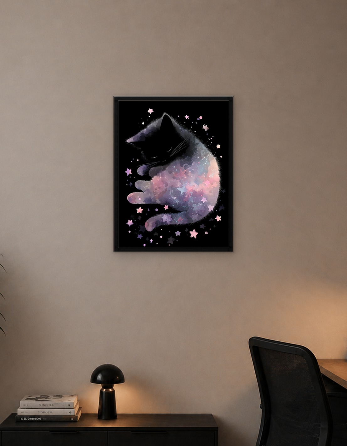 Космический кот, спящий среди звезд 2