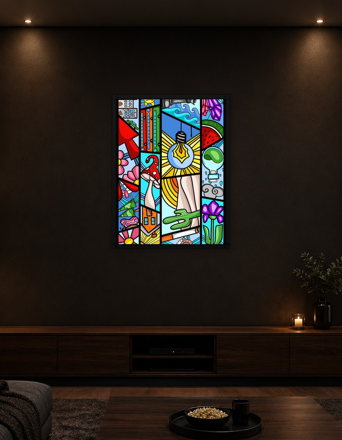 Colorful Collage Art