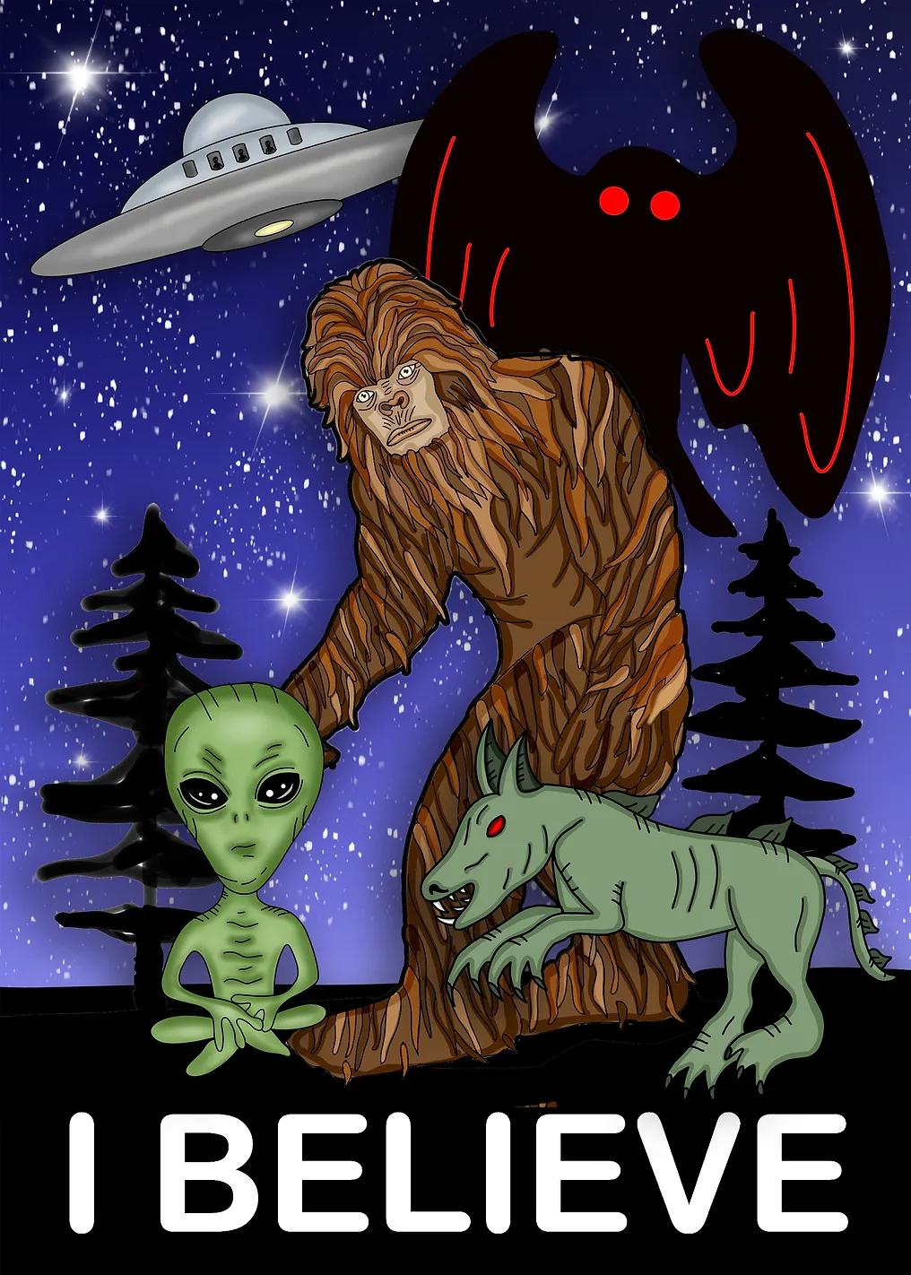 Cryptids I Believe Bigfoot
