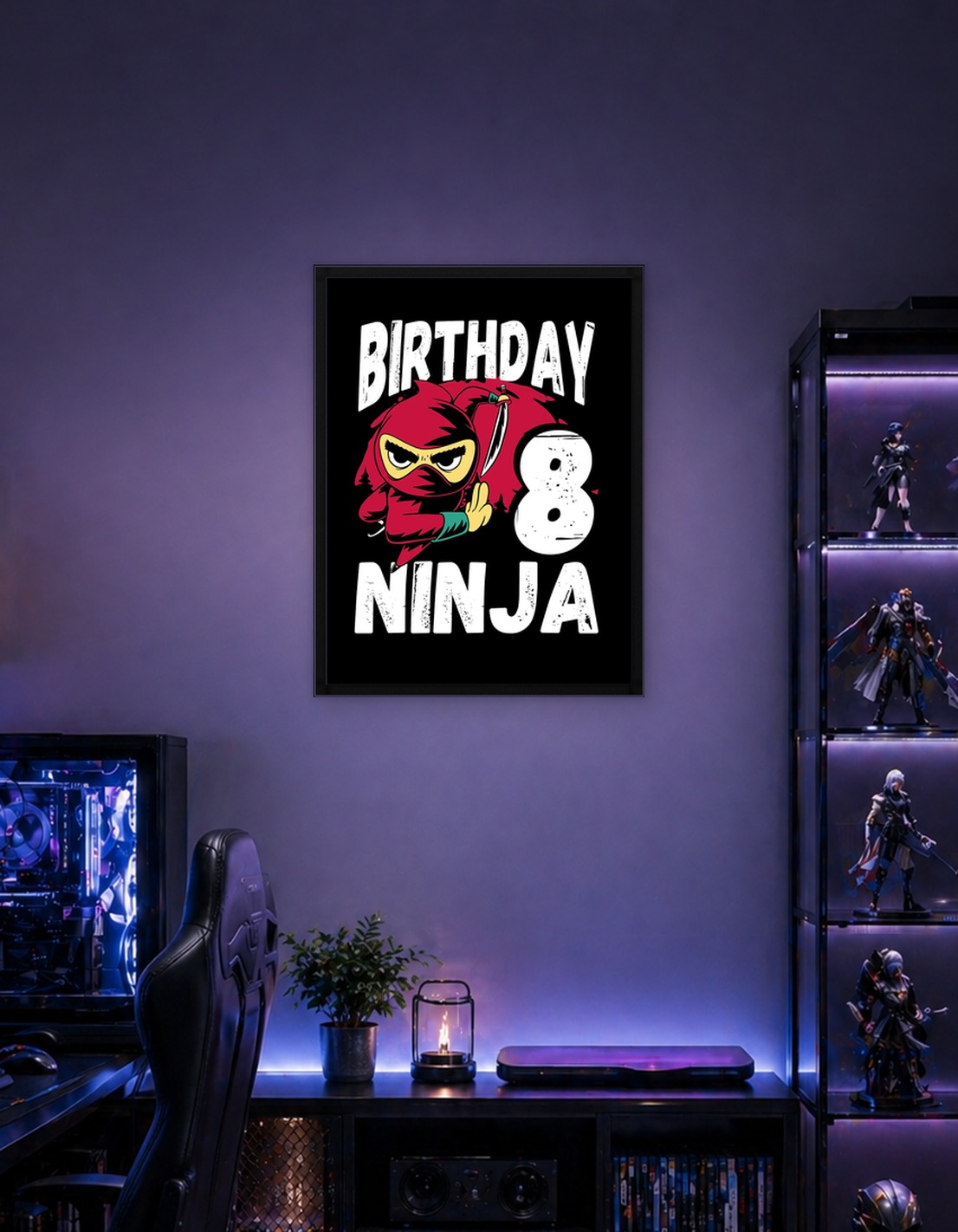 Cool 8th birthday ninja