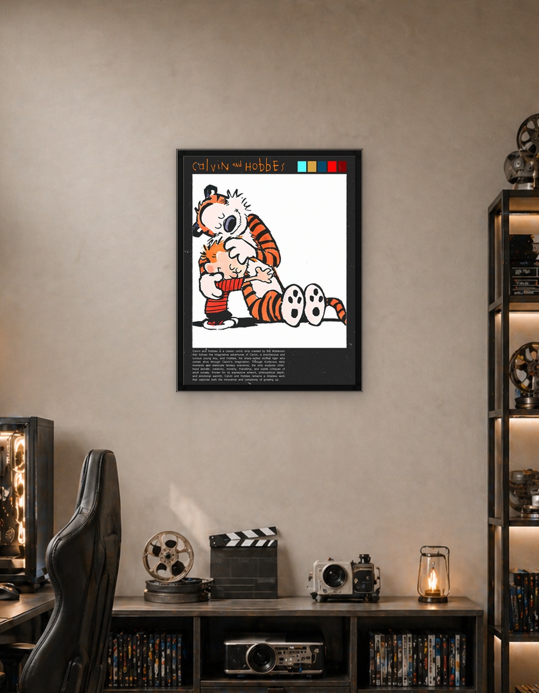 Calvin and Hobbes Hugging - 9783263