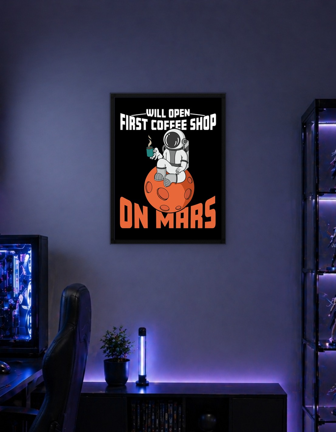Coffee Lover Mars Fan