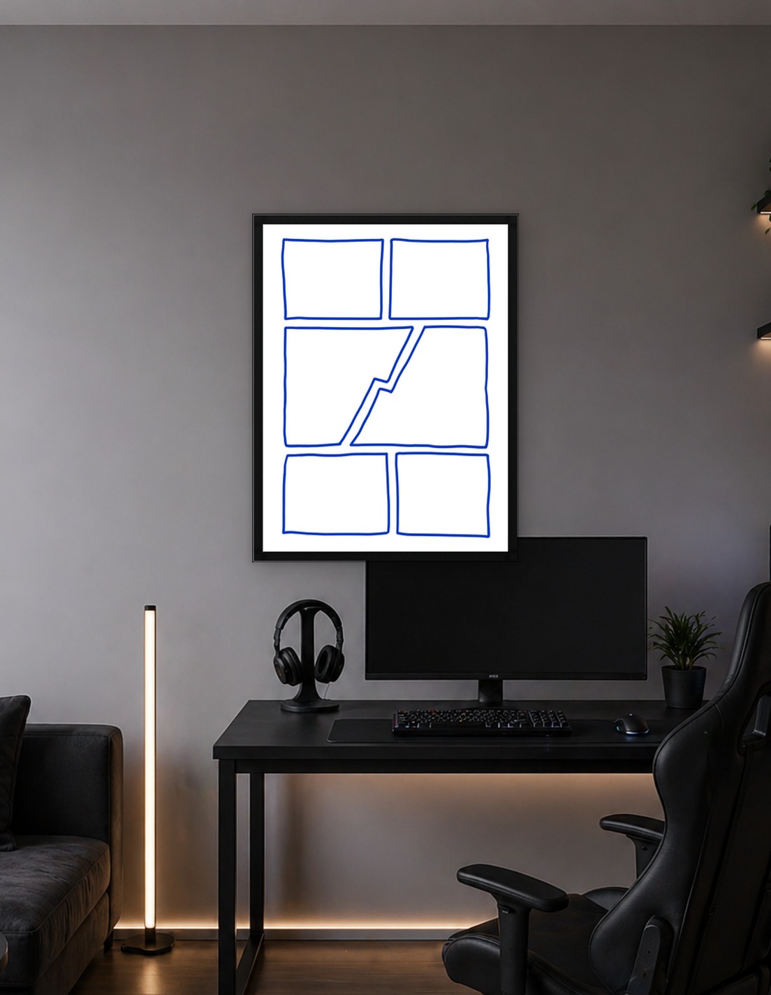 Comic book page layout zza - 5502758