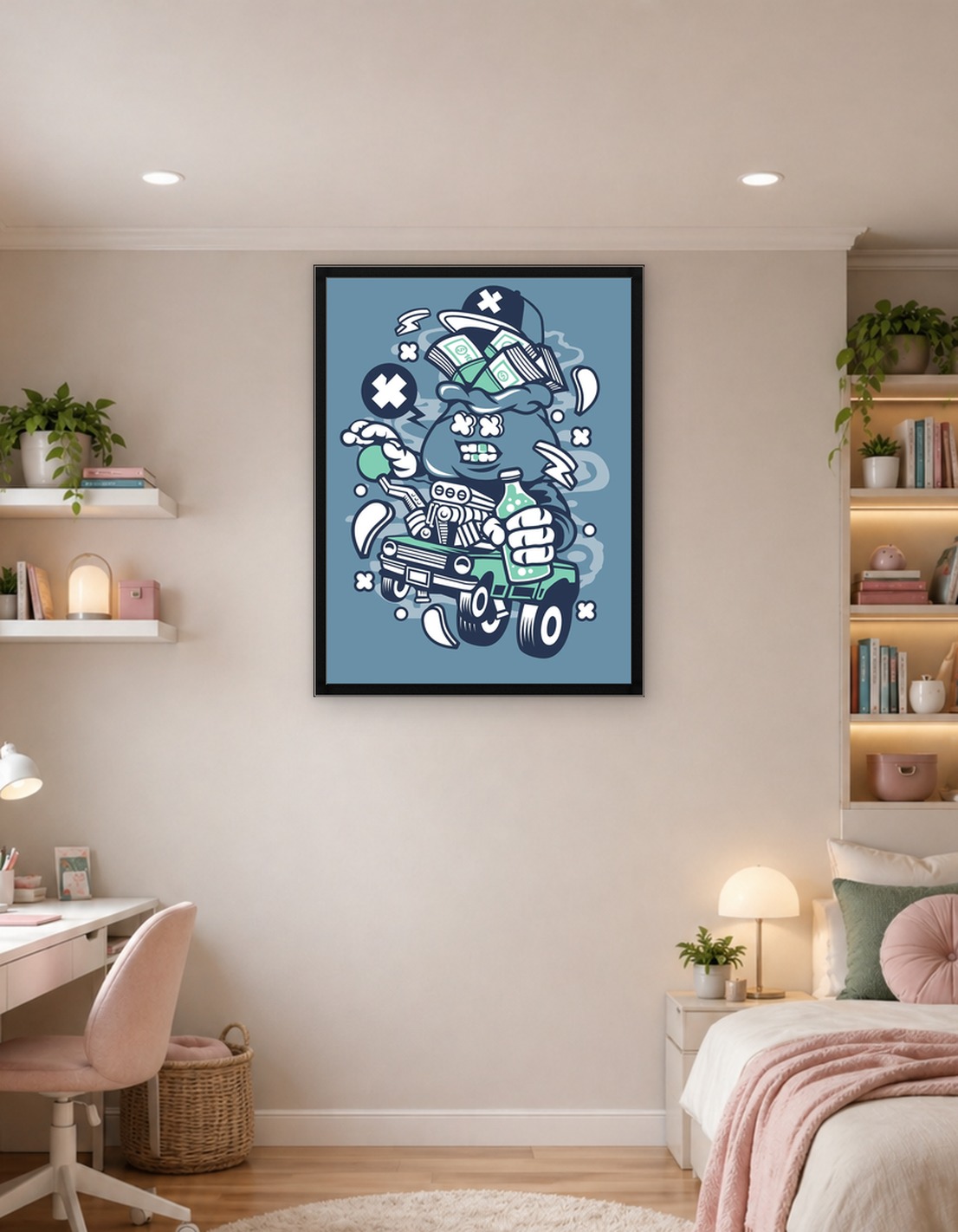 Cartoon Illustration 210