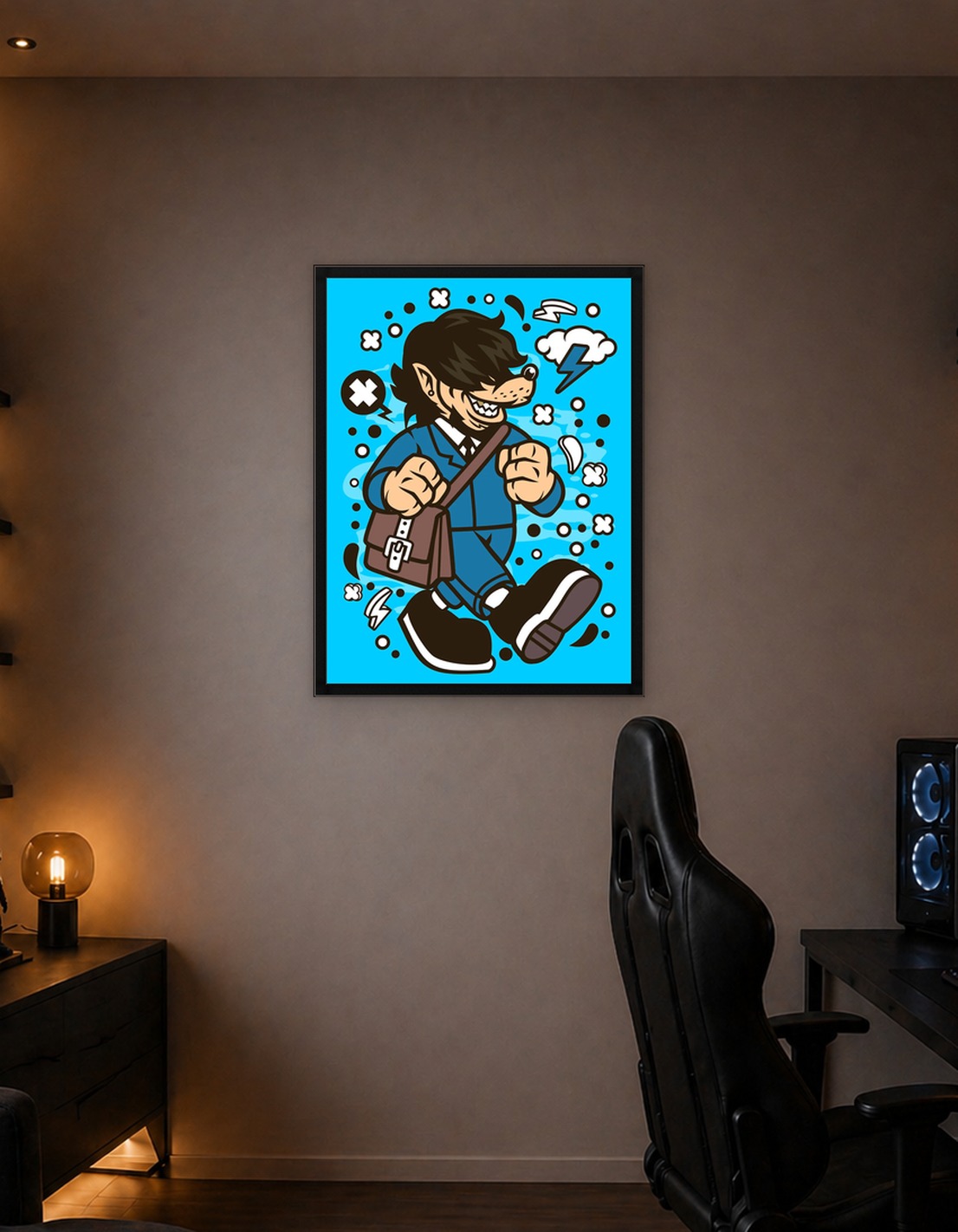 Cartoon Illustration 487