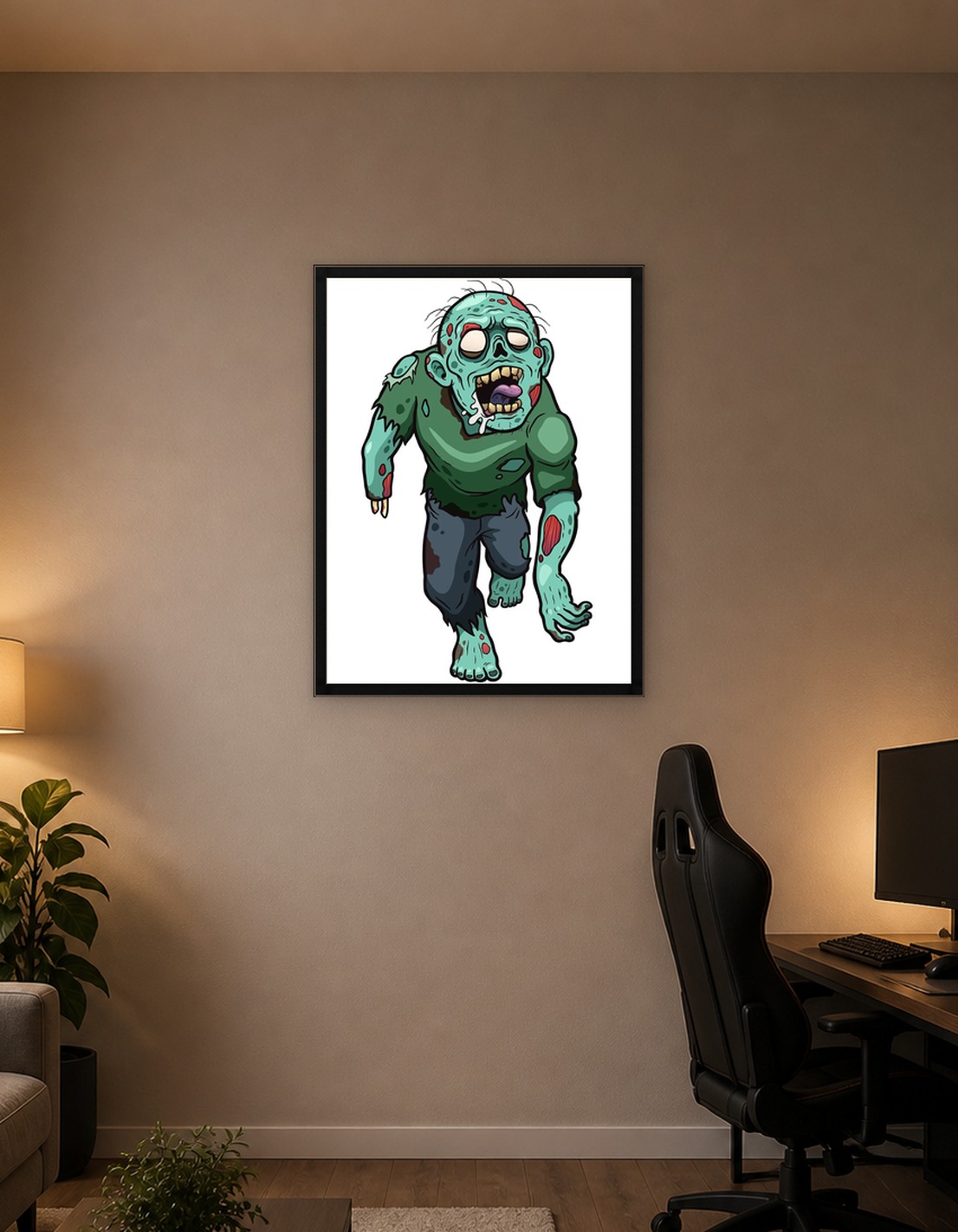 Cartoons Zombie Art