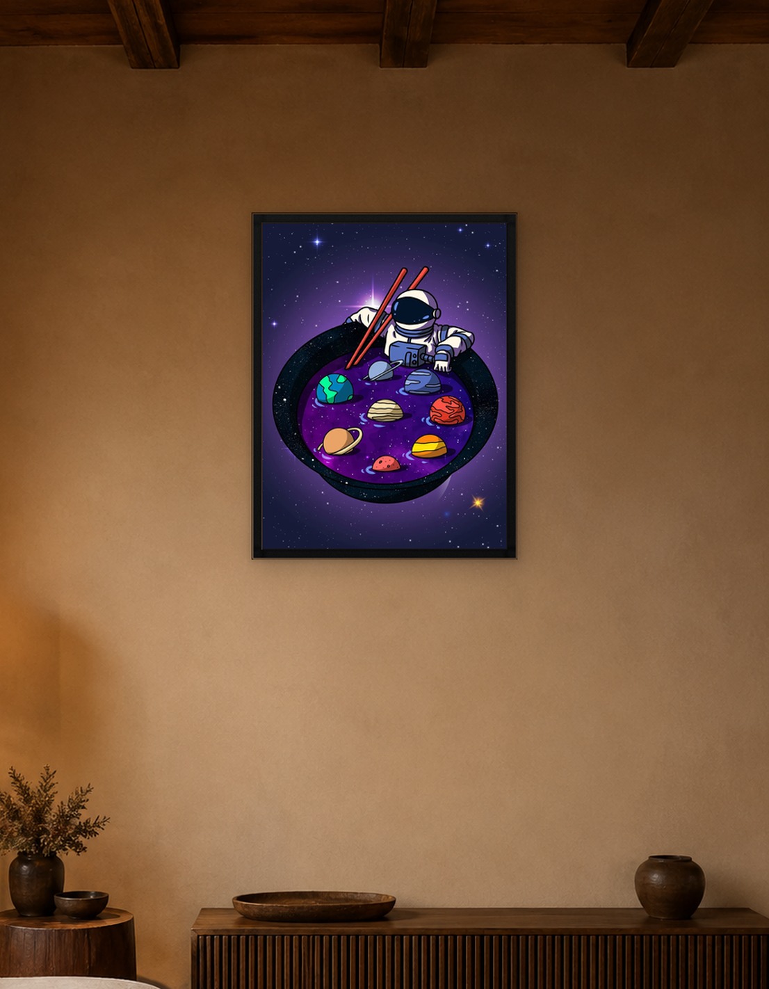 Celestial Astronaut Galaxy
