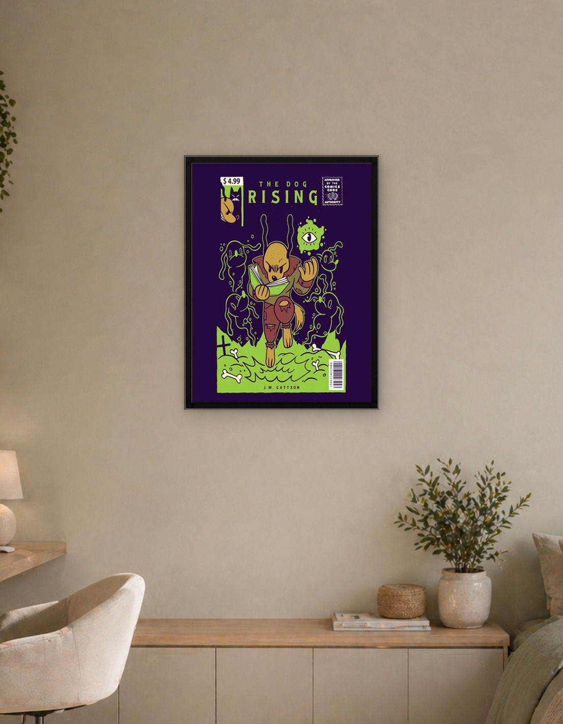 CUTE DOG COMIC COVER