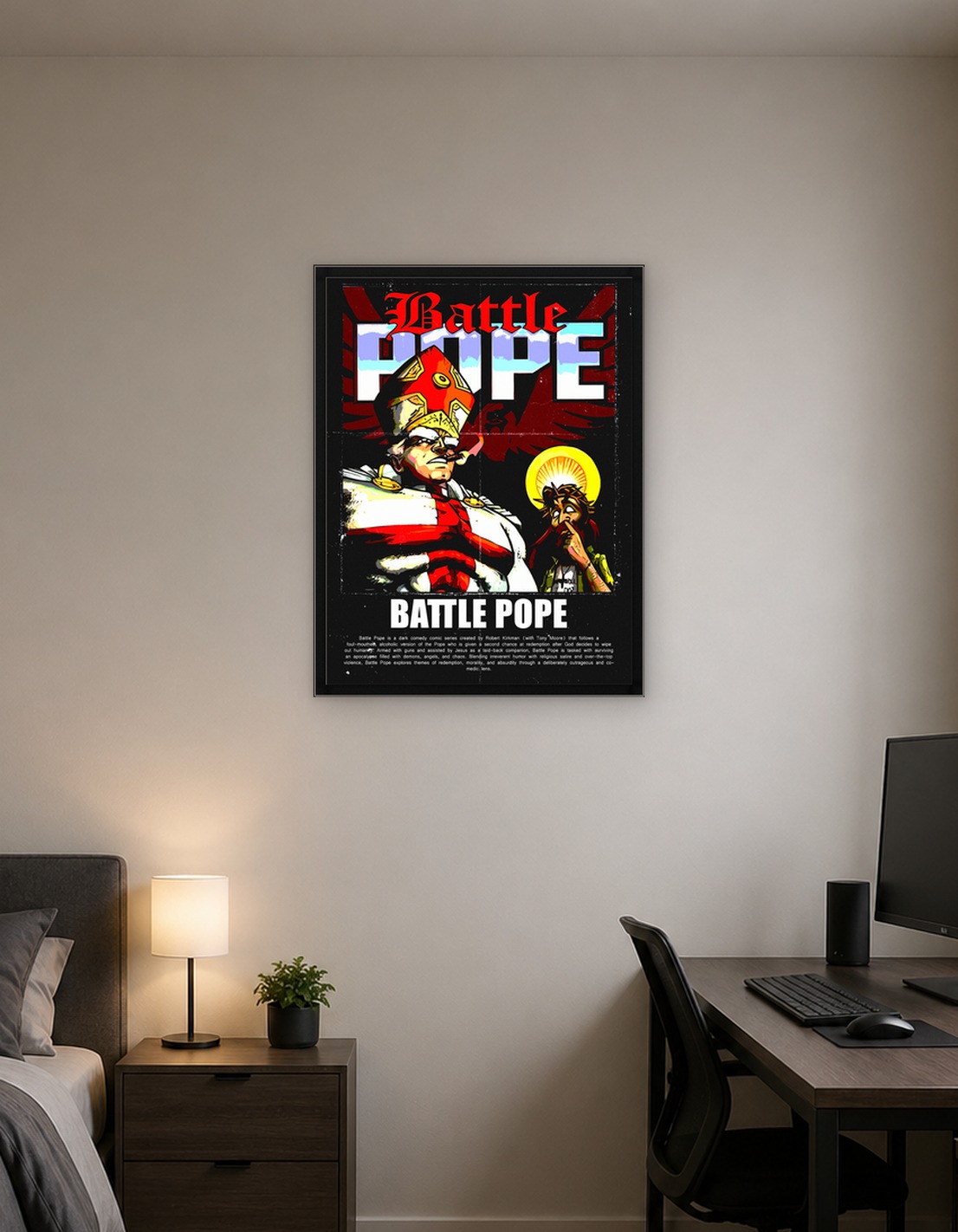 Battle Pope Comic Cover