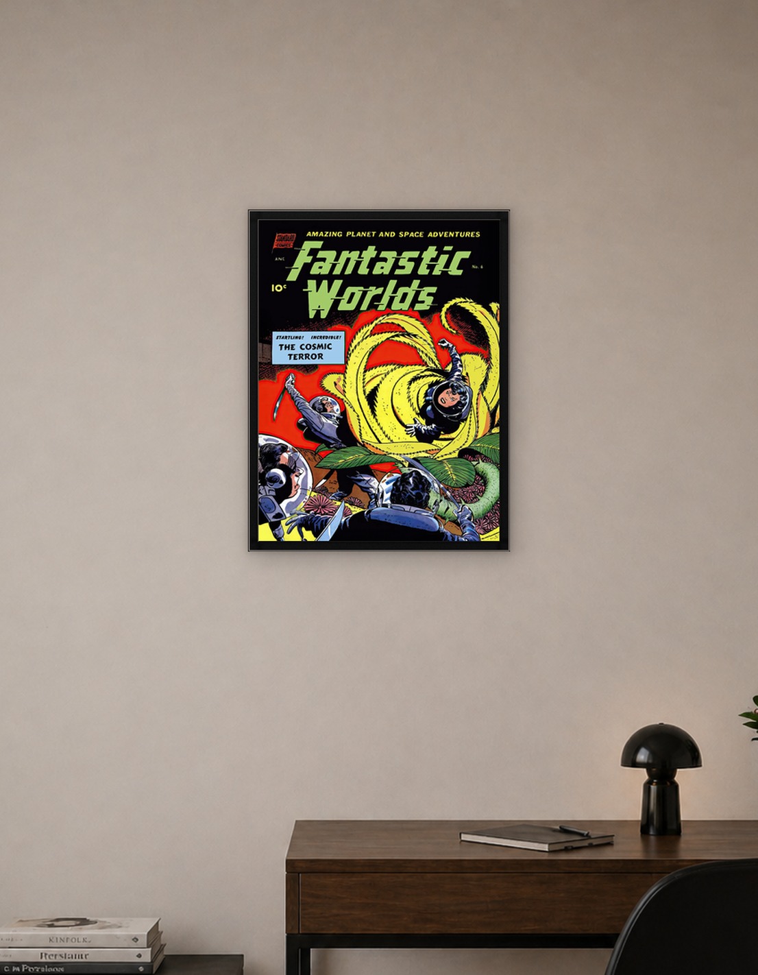 Fantastic Worlds Comic Book Cover