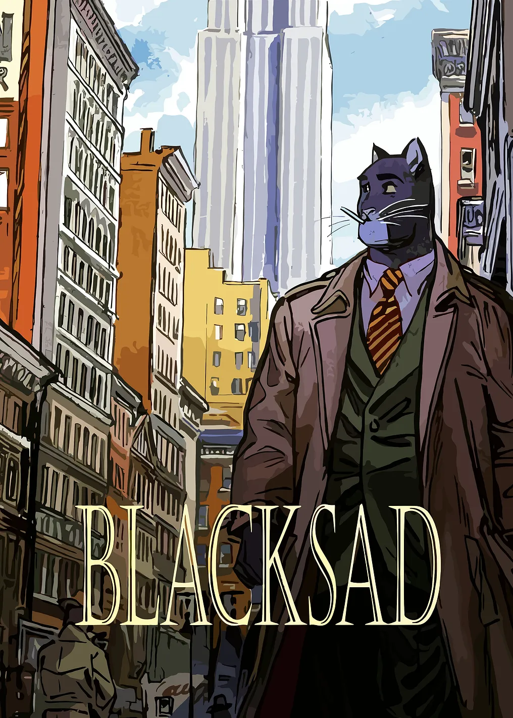 Blacksad Comic Book Cover