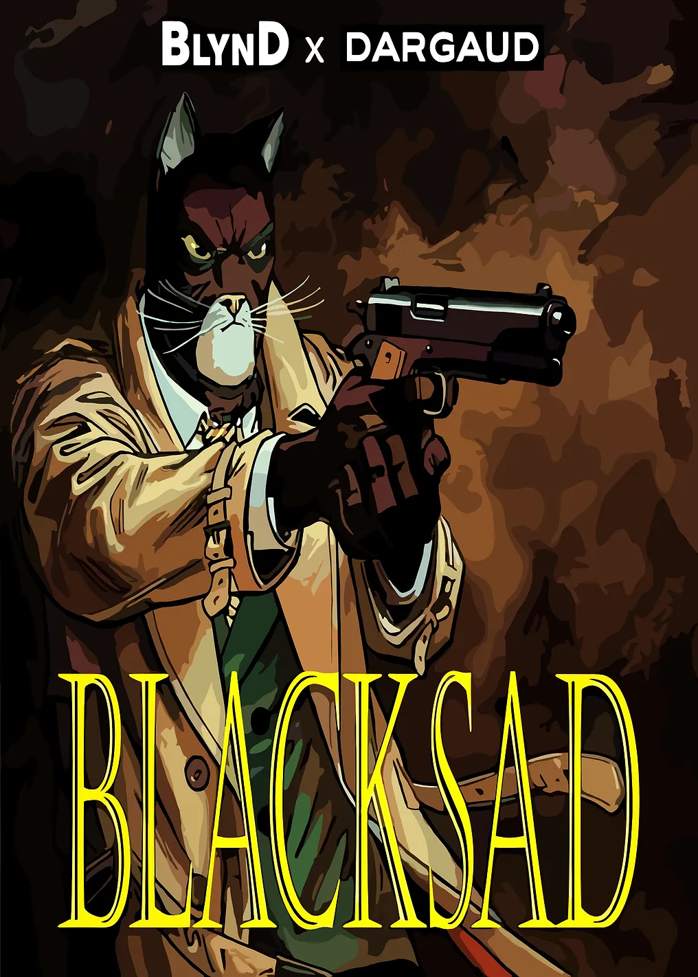 Blacksad Comic Cover