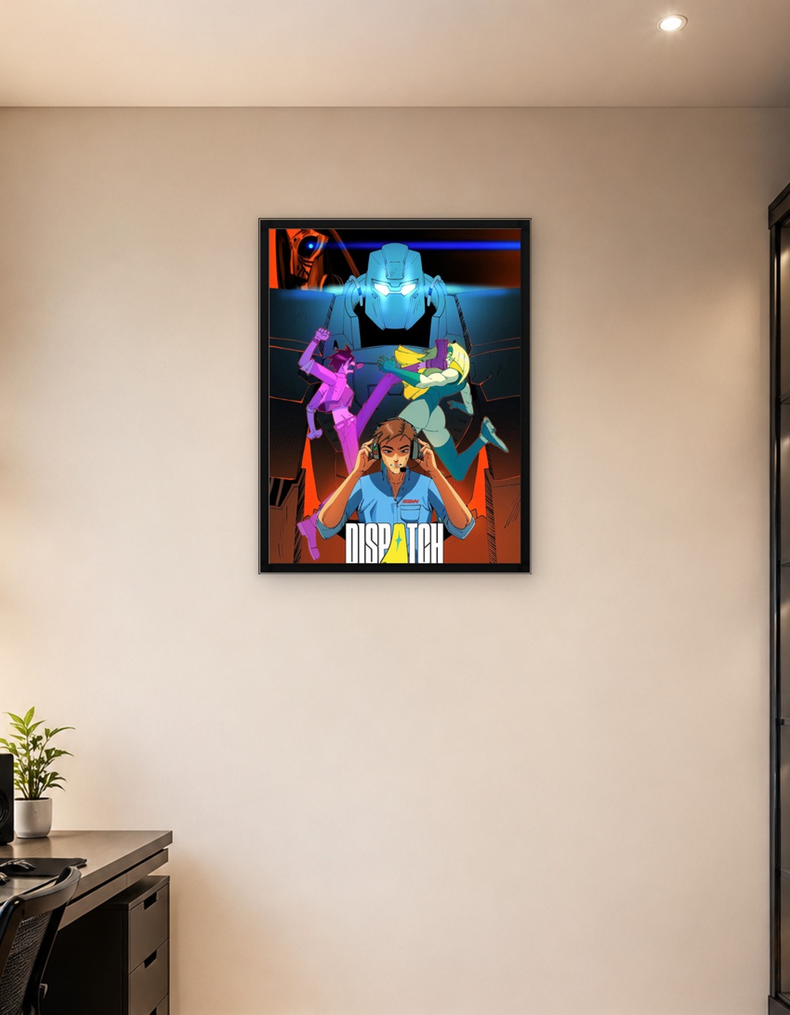 Dispatch Comic Book Cover Art - 8943538