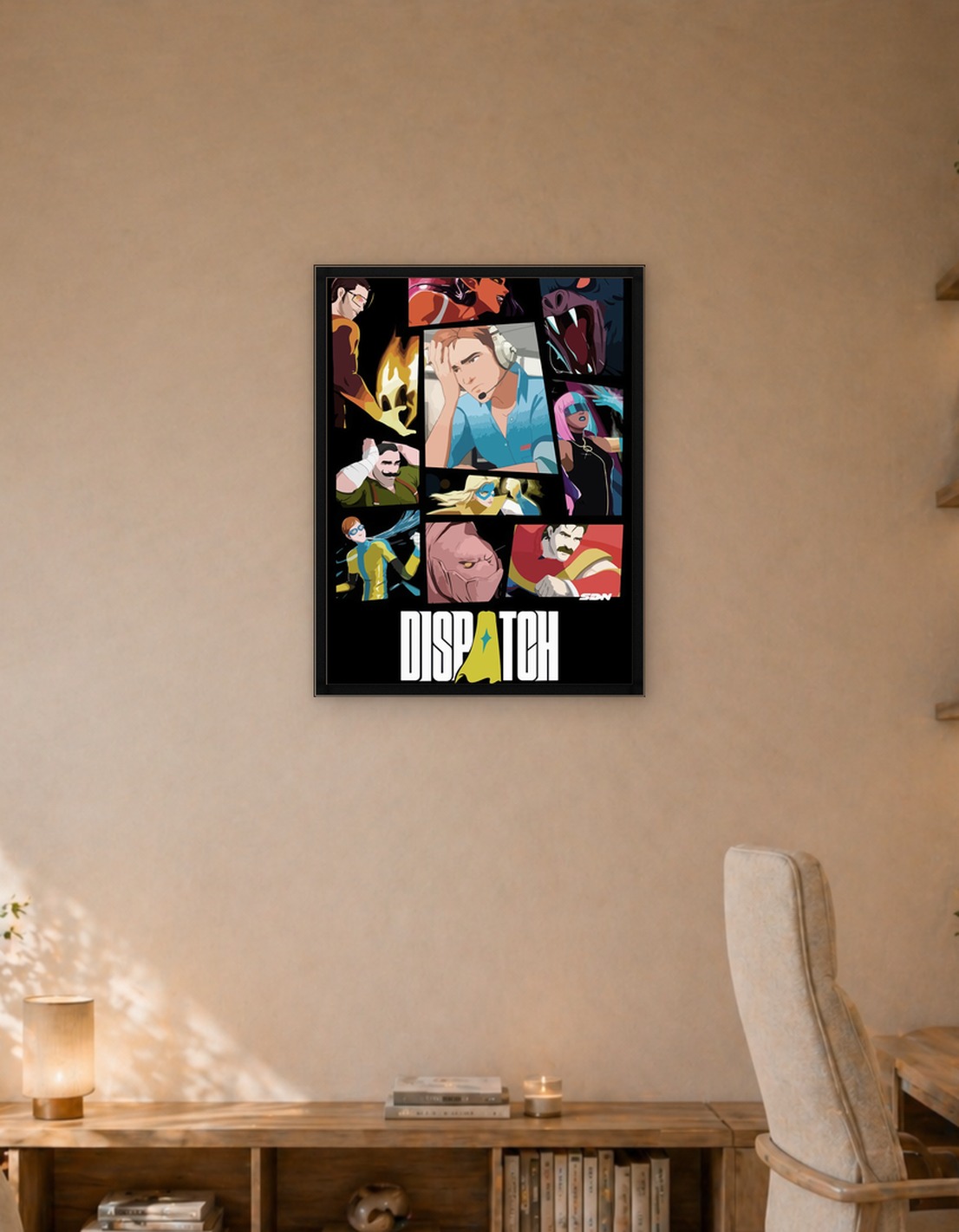 Dispatch Comic Book Cover Art - 9153589