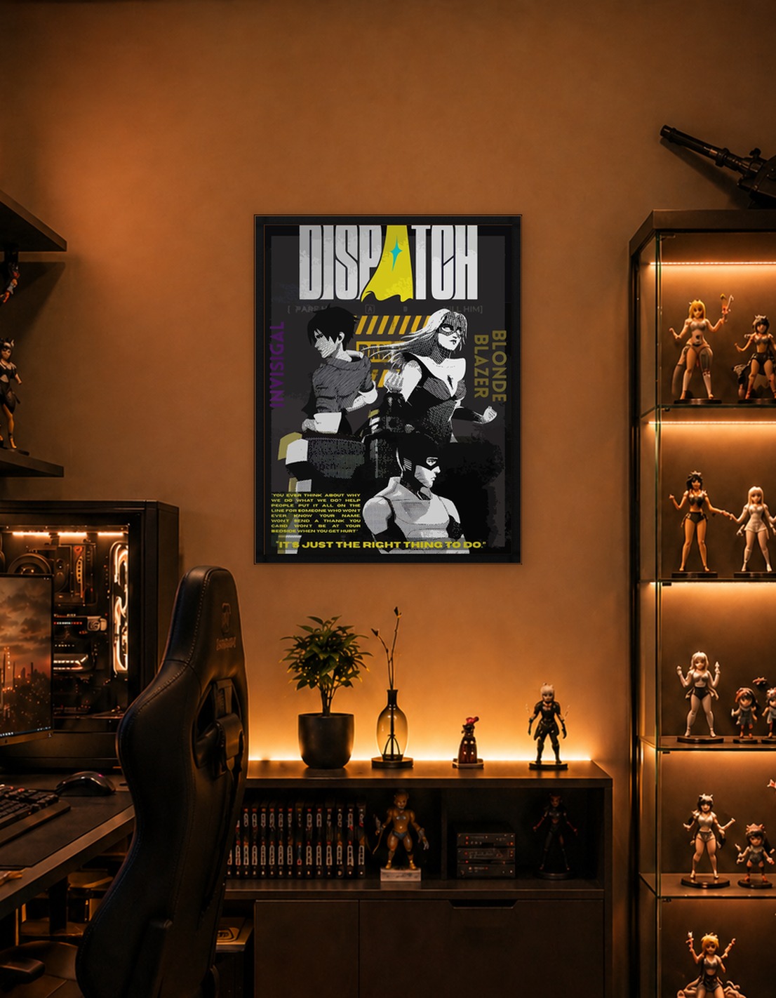 Dispatch Comic Book Cover Art - 9410669