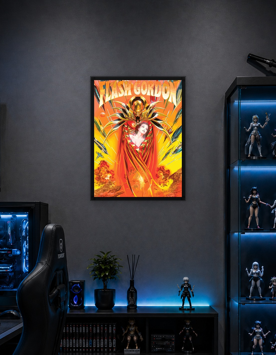 Flash Gordon Comic Book Cover Art - 9524056