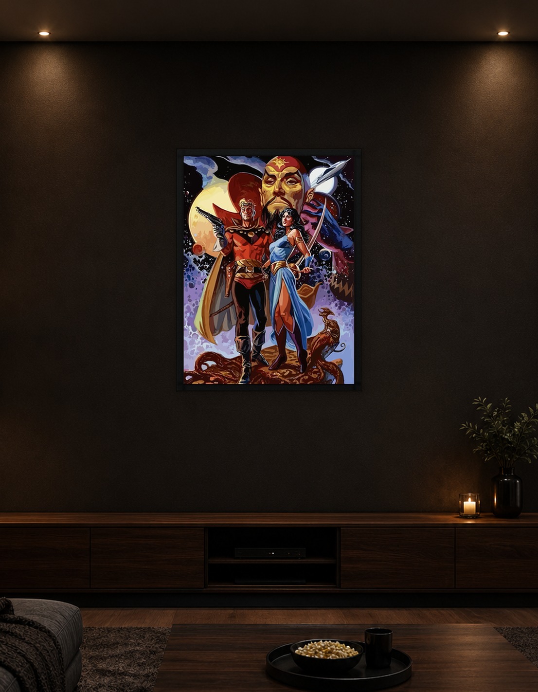 Flash Gordon Comic Book Cover Art - 9524139