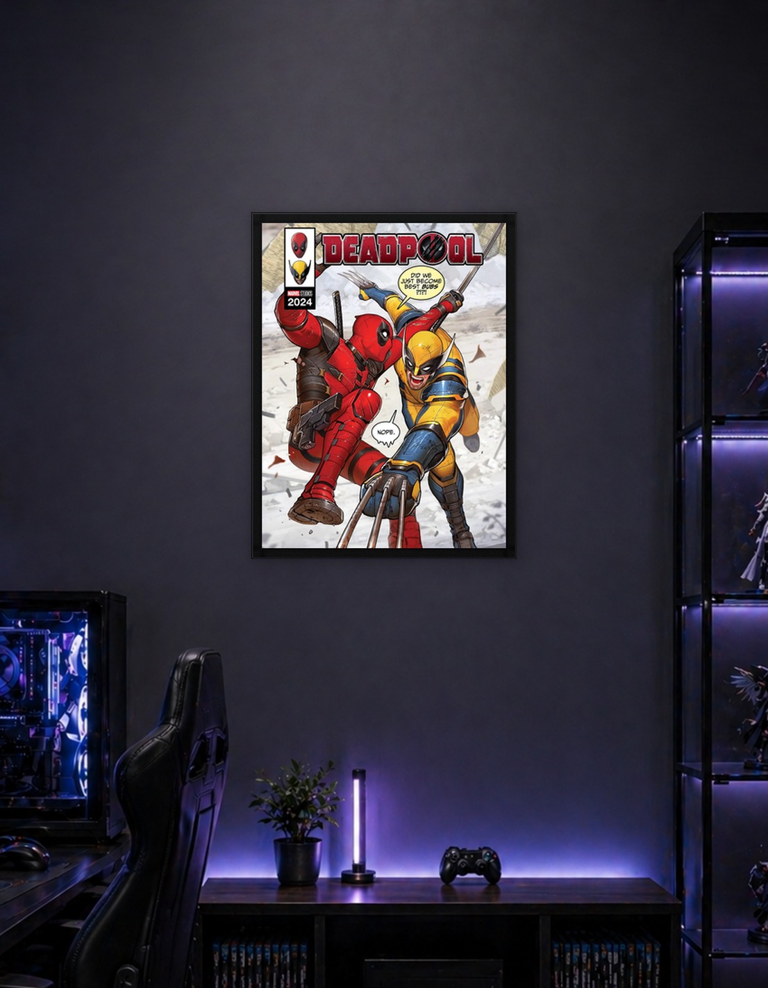 D & W Comic Cover