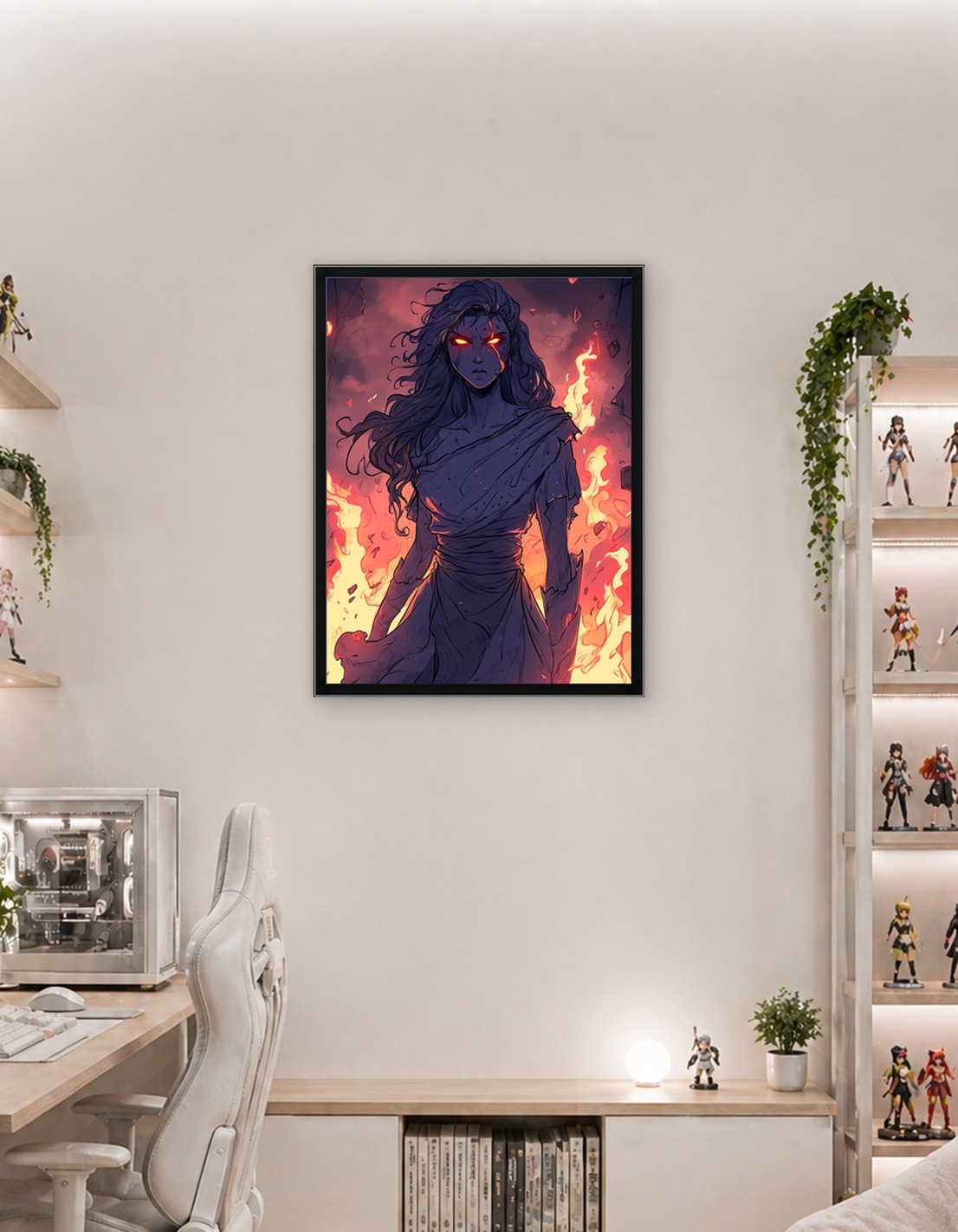 Fiery Woman Priest