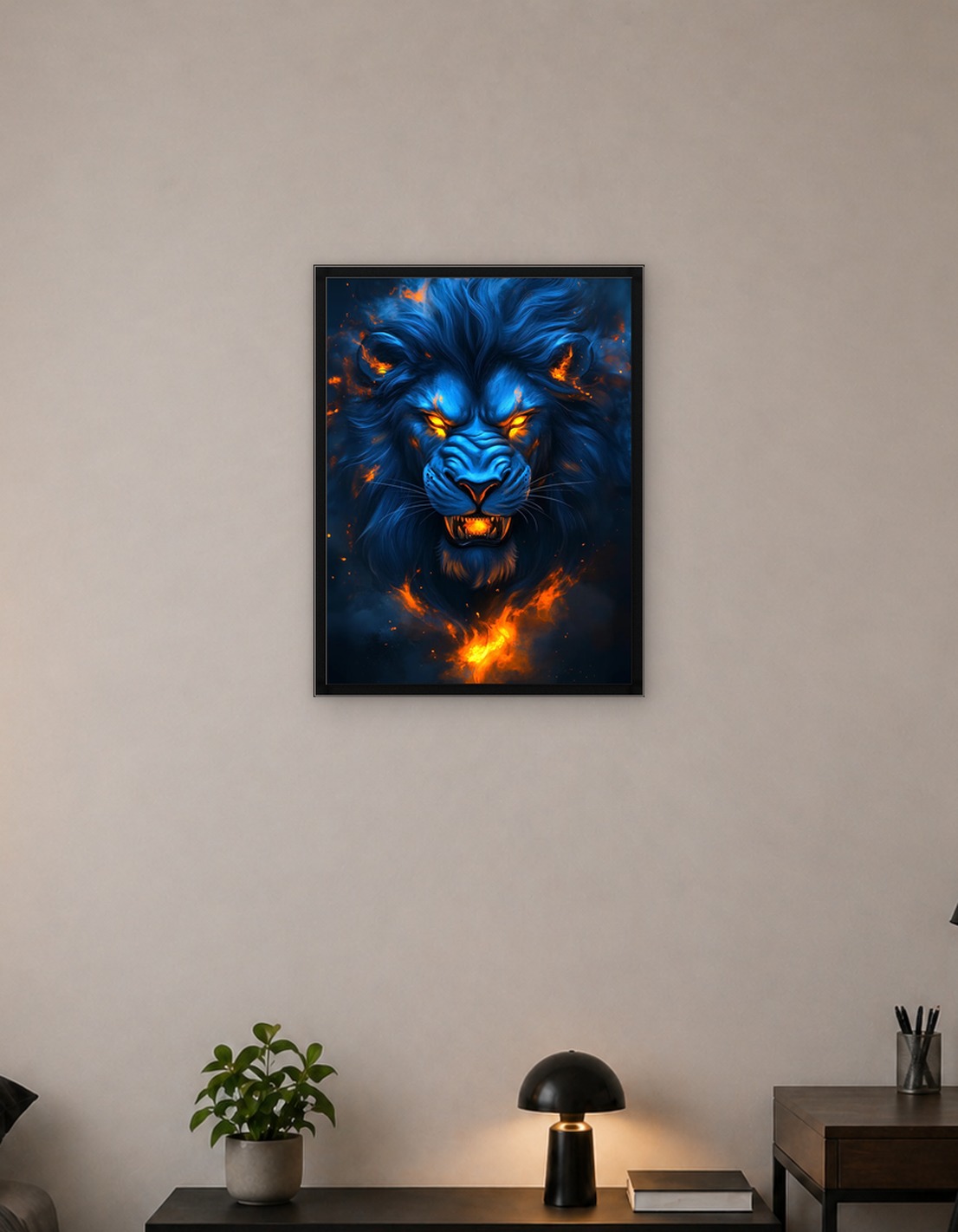 Fiery Lion