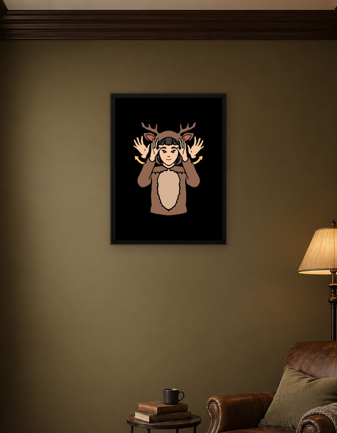 Deer Animal ASL Hand
