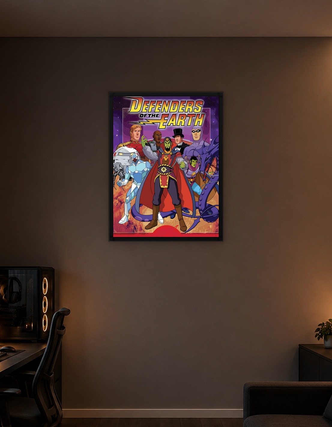 Defenders of the Earth Cartoon Poster - 9518615