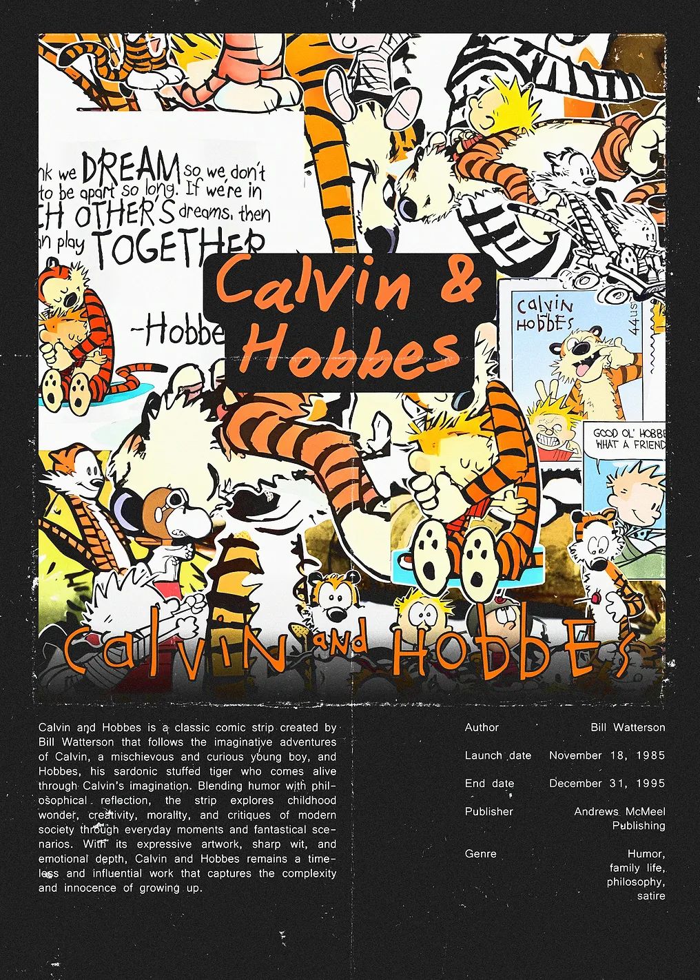 Calvin and Hobbes Comic Strip Poster - 9583029