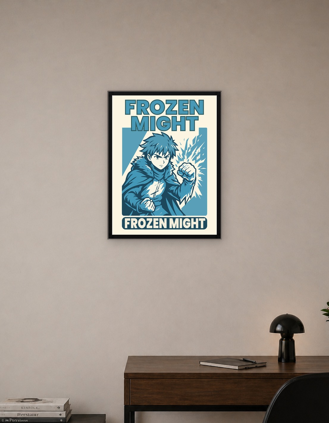Frozen Might Anime Character Poster