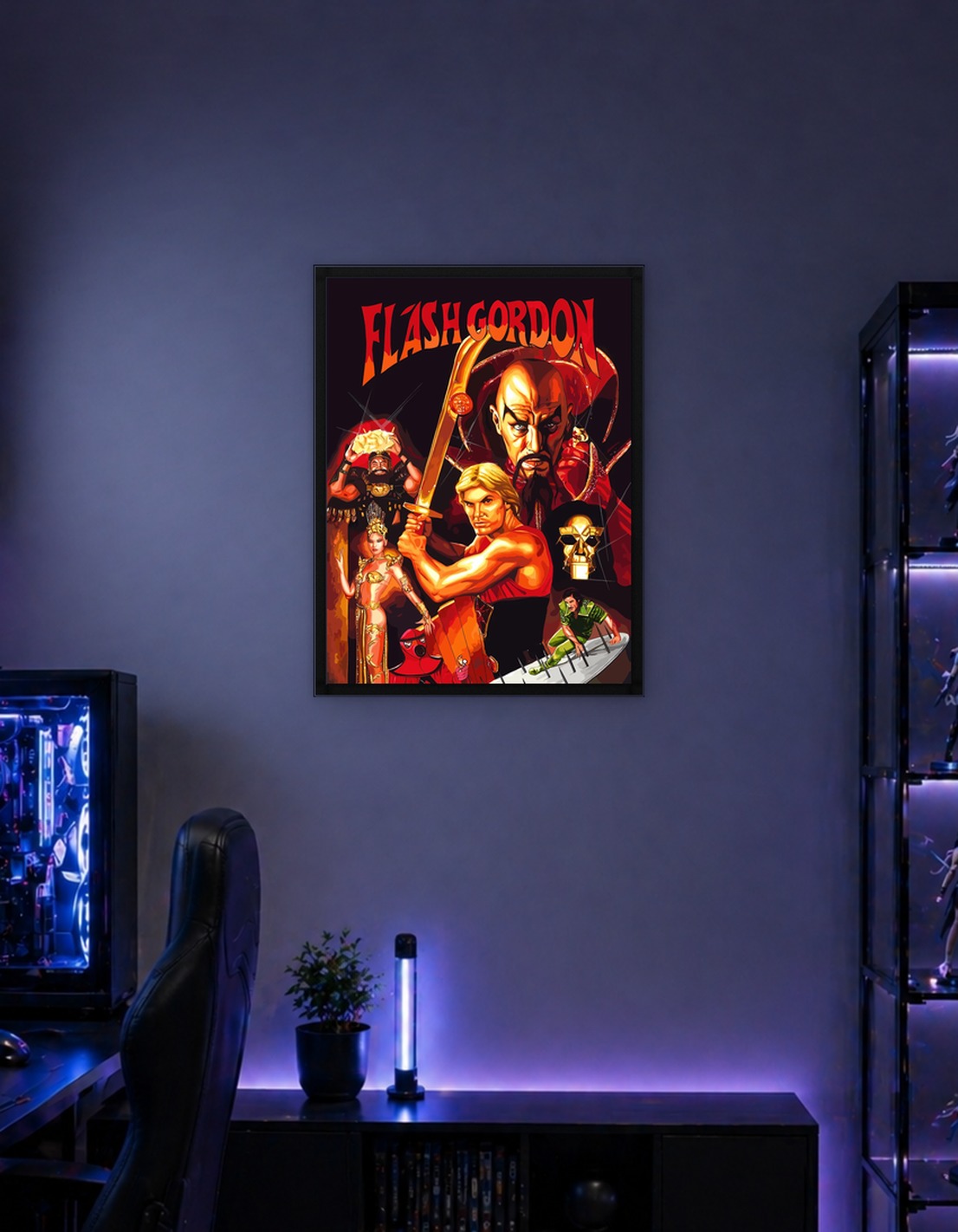 Flash Gordon Movie Poster Art