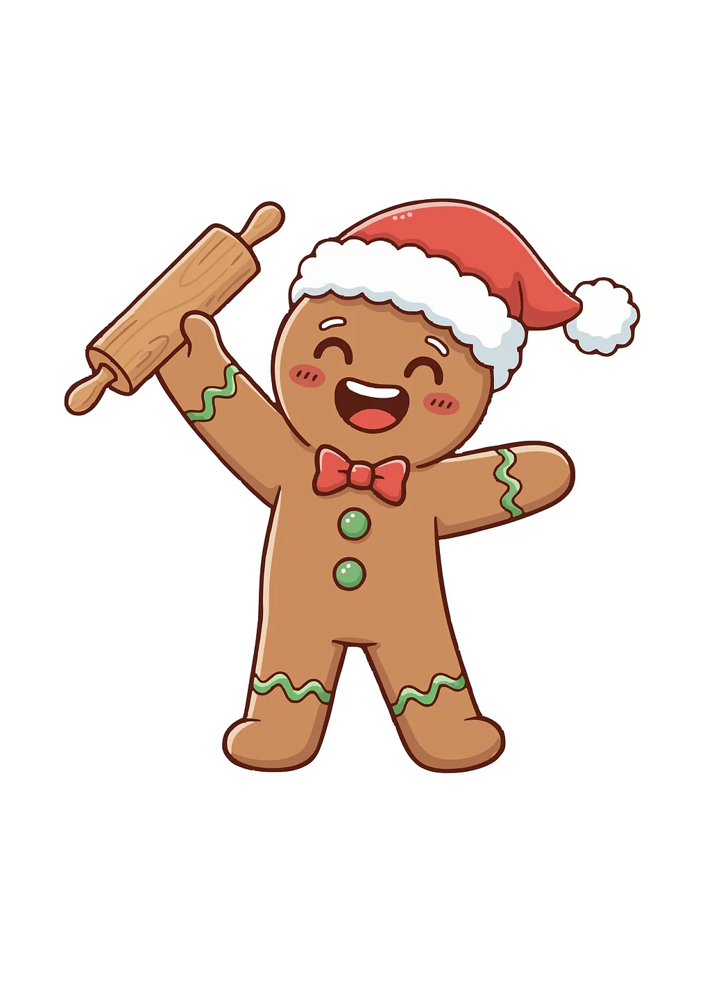 Christmas Baking Art Baker