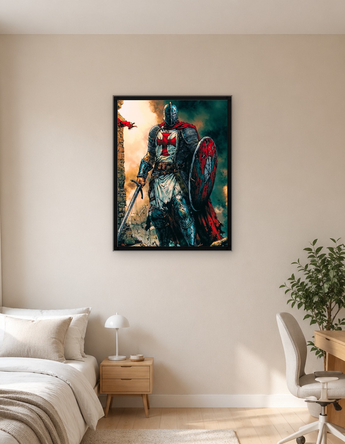 Crusader Knight Artwork