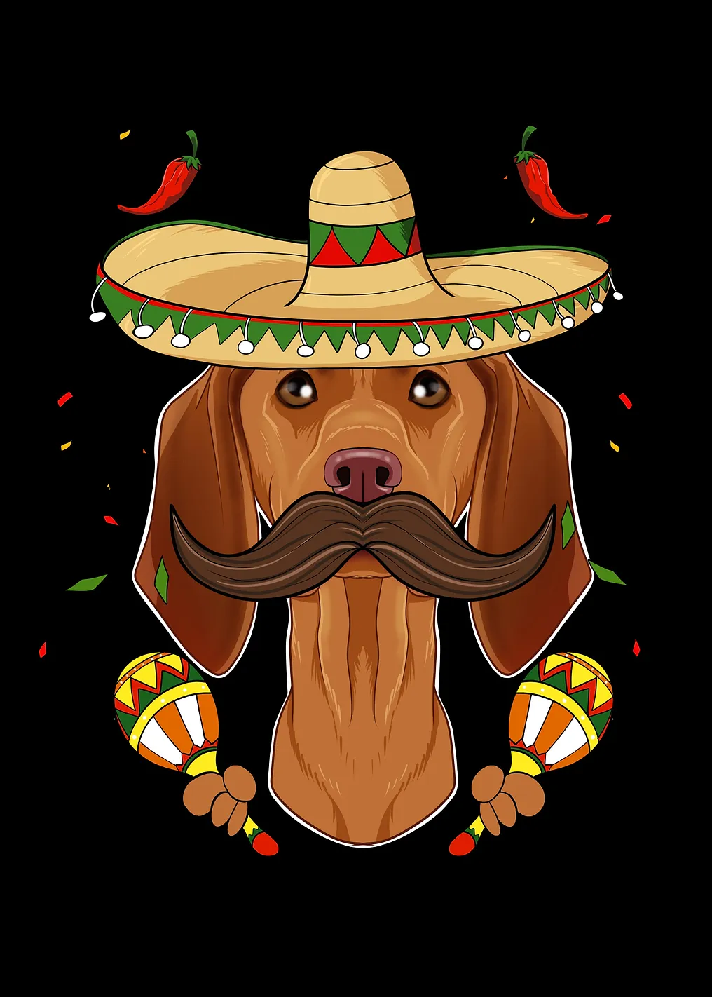 Cinco De Mayo Vizsla
