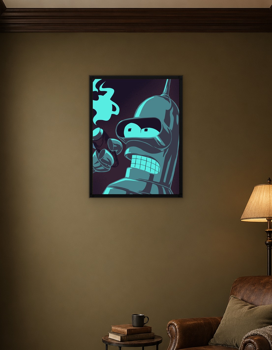 Futurama iron smoke