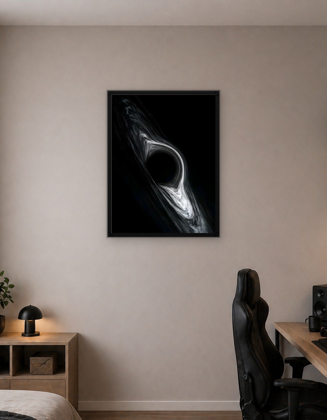 Black Hole with Accretion Disk - 9044865