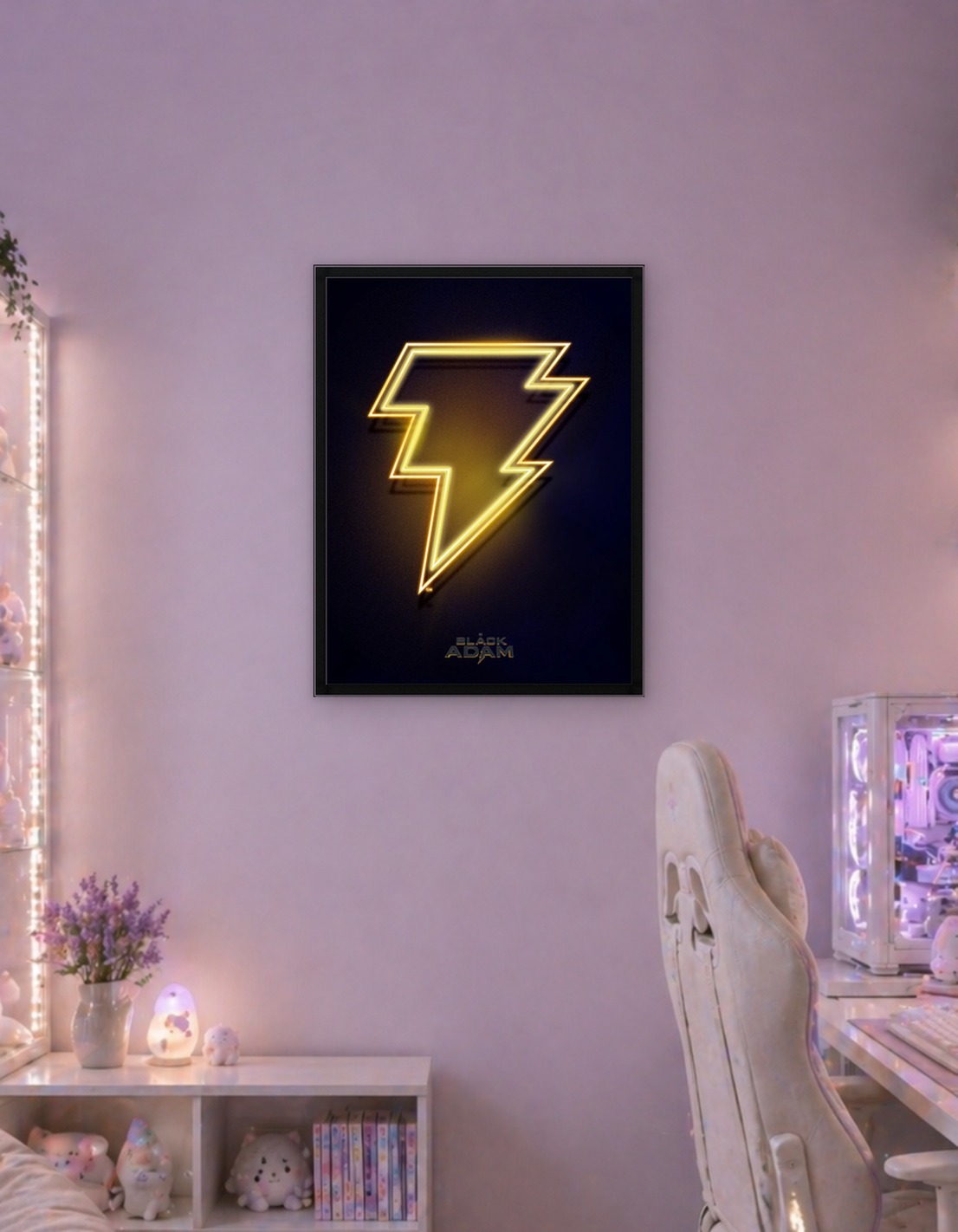 Black Adam Neon