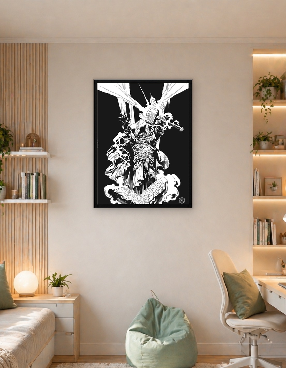 Black N White Cleric