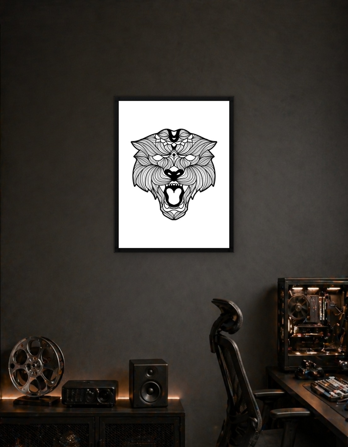 Black Panther Mandala - 4835597