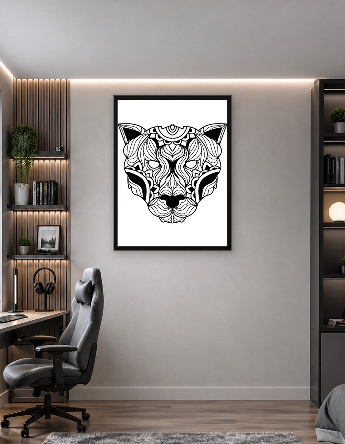 Black Panther Mandala - 4835600