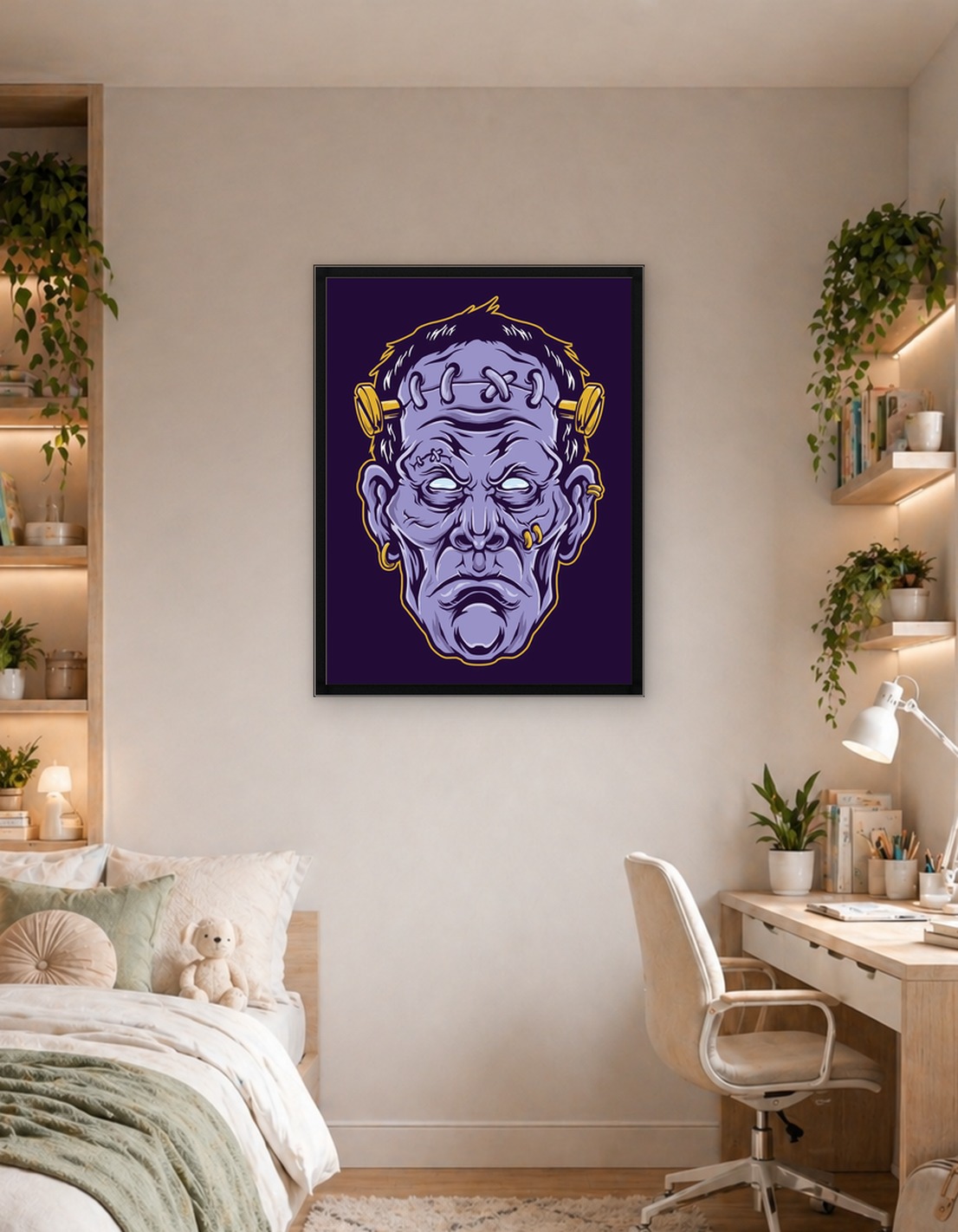 Frankenstein head