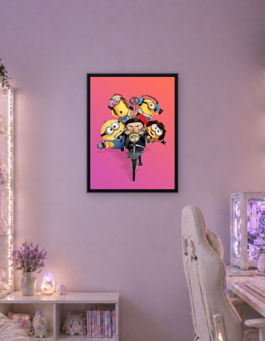 Gru and Minions bike